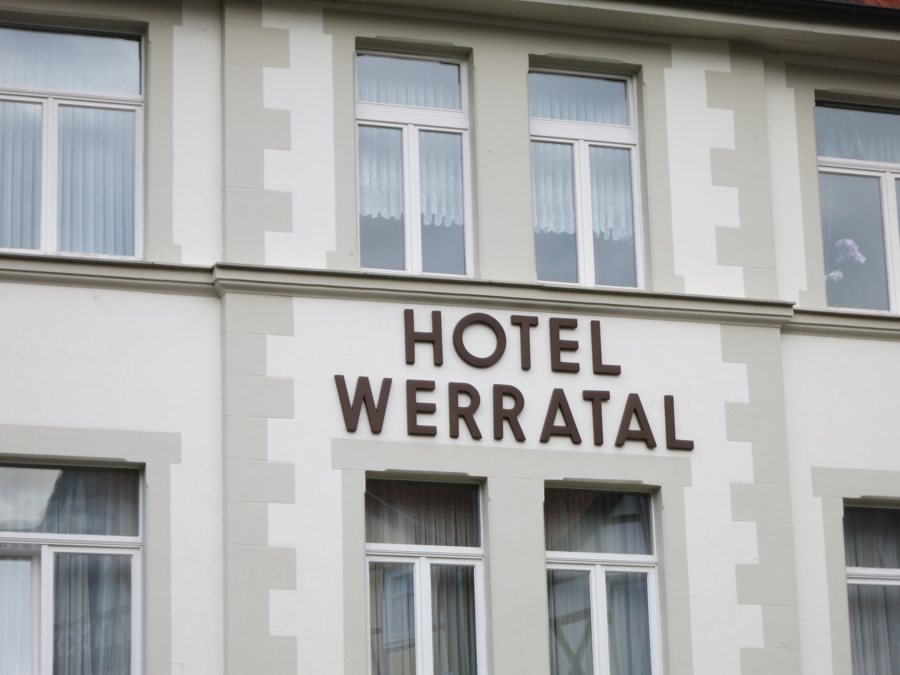 Fassade des Hotel Werratal
